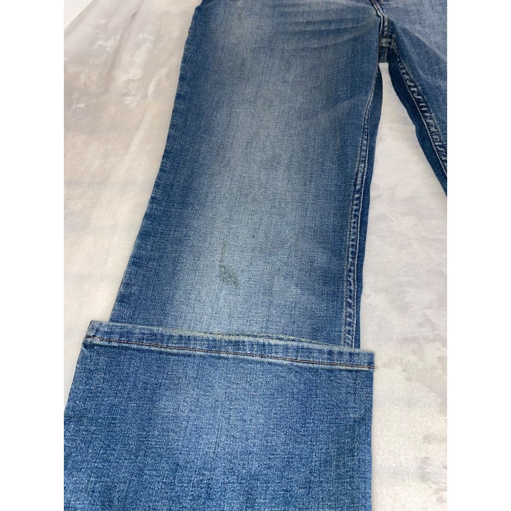 Wrangler Women's Retro Mae Mid Rise Stretch Boot Cut Jean Size 9x32 - Picture 8 of 9